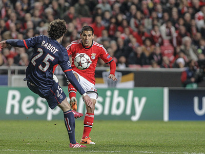 Benfica v Paris SG Liga dos Campees 2013/14