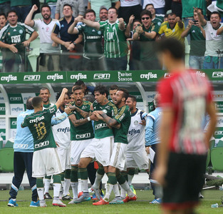 Palmeiras x So Paulo (Brasileiro 2015)