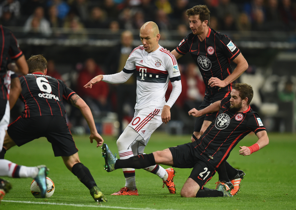 Eintracht Frankfurt x Bayern Mnchen - 1. Bundesliga 2015/2016 - CampeonatoJornada 11
