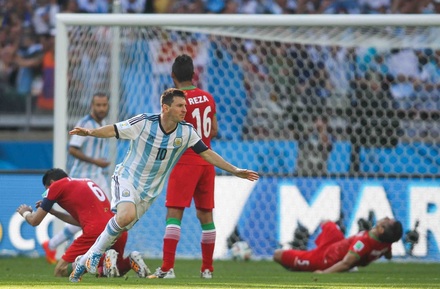 Argentina x Ir - Copa do Mundo 2014