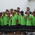 Seleção despediu-se de Óbidos Seleção despediu-se de Óbidos