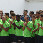 Seleção despediu-se de Óbidos Seleção despediu-se de Óbidos