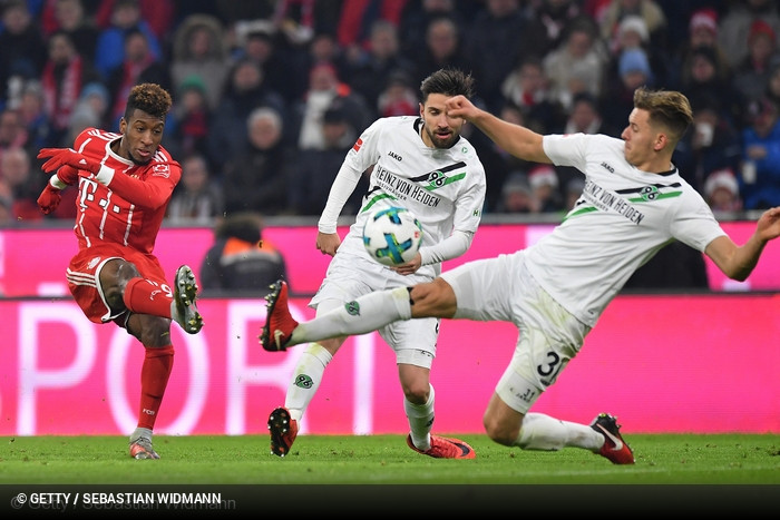 Bayern Munchen x Hannover 96 - 1. Bundesliga 2017/2018 - CampeonatoJornada 14