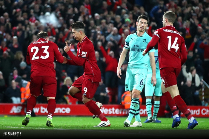 Liverpool x Arsenal - Premier League 2018/2019 - CampeonatoJornada 20