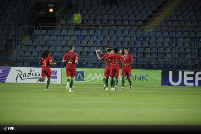 Portugal x Armnia - Europeu Sub-19 2019 - Fase de GruposGrupo A