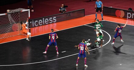 UEFA Futsal Champions League 23/24 | FC Barcelona - Sporting (Meias-Finais)