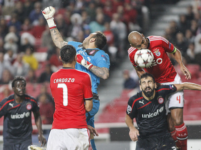Benfica v Olympiacos Liga dos Campees 2013/14