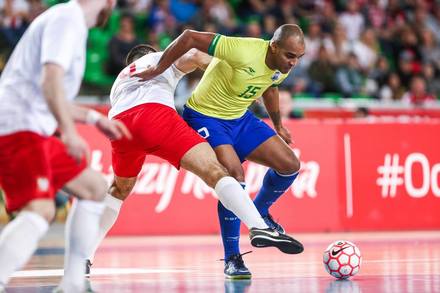 Polnia x Brasil - Amigveis Selees Futsal 2019 - Jogos Amigveis