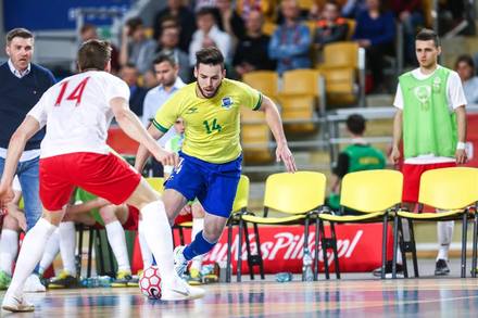 Polnia x Brasil - Amigveis Selees Futsal 2019 - Jogos Amigveis