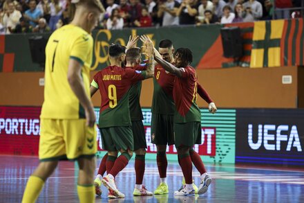 Apuramento Mundial Futsal 2024| Portugal x Litunia 