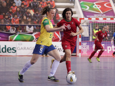 III Mundial Futsal Fem.: POR - BRA