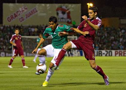 Mxico 2-2 Venezuela