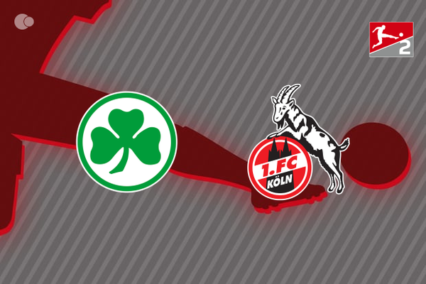 SpVgg Greuther Frth e FC Kln si dividono i punti: ecco come  finita