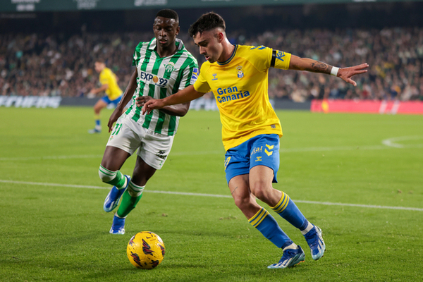 La sfida tra il Las Palmas il il Real Betis  finita in parit