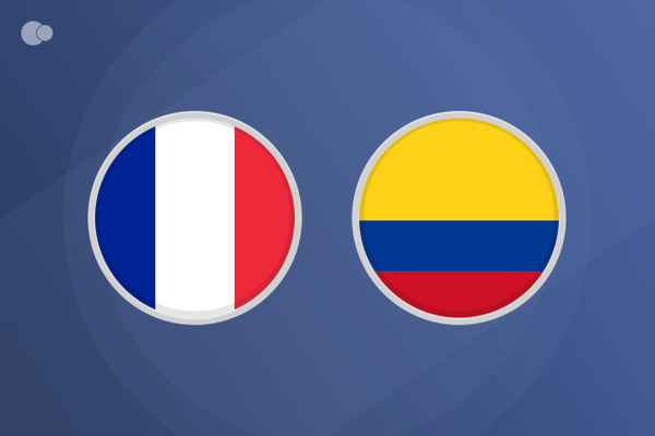La Francia supera la Colombia