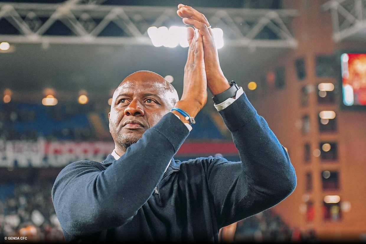 Patrick Vieira rinnova fino al 2027 con il Genoa