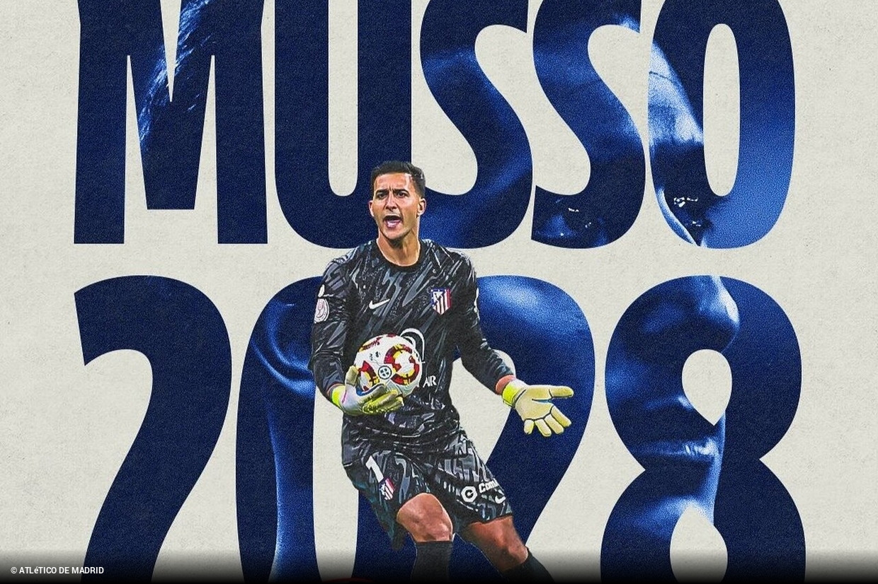 Atltico de Madrid annuncia l'acquisto definitivo di Juan Musso