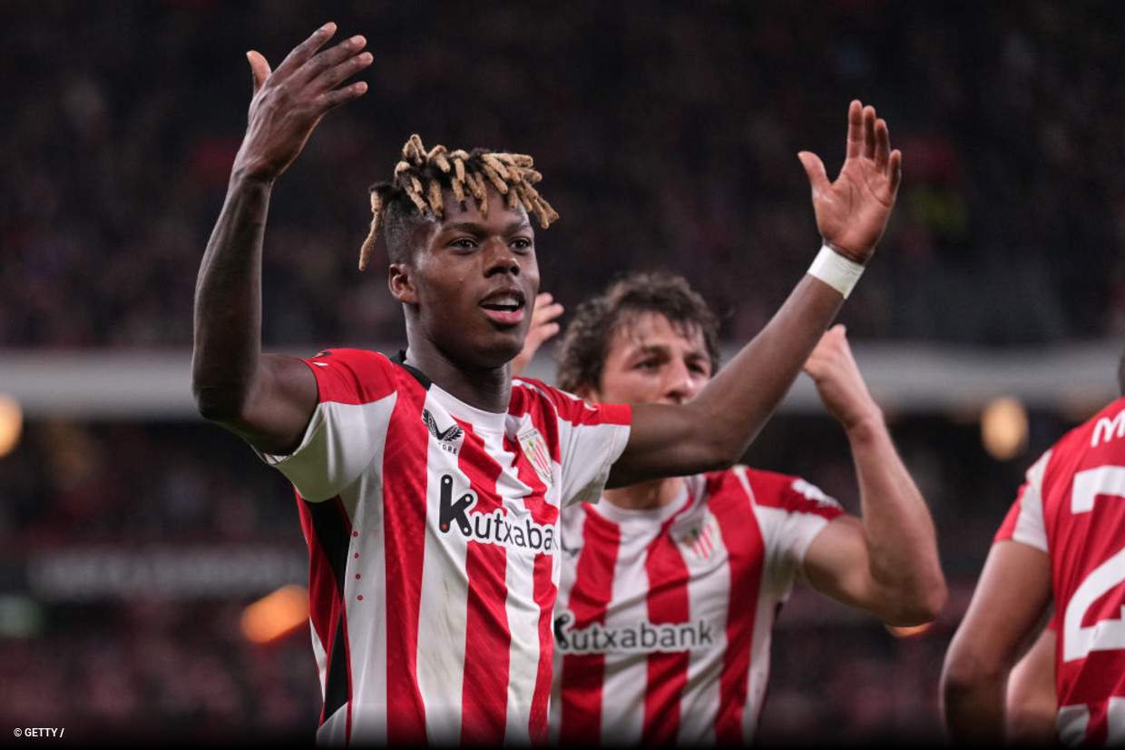 Fine della telenovela: Nico Williams rinnova con l'Athletic Bilbao fino al 2035
