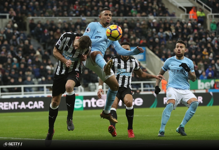 Newcastle x Manchester City - Premier League 2017/2018 - CampeonatoJornada 20